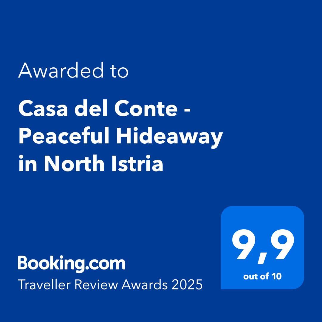 הוילה Grožnjan Casa Del Conte - Peaceful Hideaway In North Istria מראה חיצוני תמונה